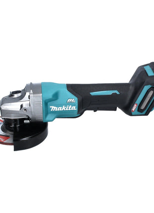 Amoladora angular a batería Makita GA 016 GZ01 40 V máx. 125 mm sin escobillas XGT + campana de aspiración + Makpac - sin batería, sin cargador