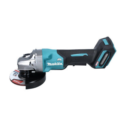 Amoladora angular a batería Makita GA 016 GZ01 40 V máx. 125 mm sin escobillas XGT + campana de aspiración + Makpac - sin batería, sin cargador
