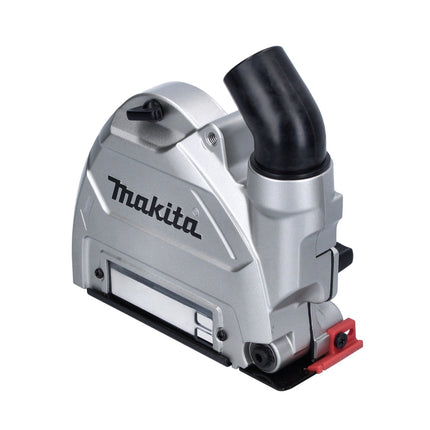 Amoladora angular a batería Makita GA 016 GZ01 40 V máx. 125 mm sin escobillas XGT + campana de aspiración + Makpac - sin batería, sin cargador