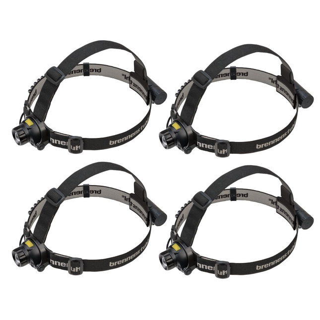 Brennenstuhl LED SL 400 AF Set 4x LuxPremium Rechargeable headlamps with sensor 2,6Ah ( 4x 1177310 ) IP44 400 lumens