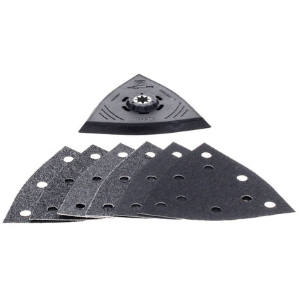 FEIN MultiMaster MM 500 PLUS Oszillierer 350 W Starlock Plus ( 72296762000 ) + Schleifplatten Set + Koffer