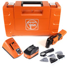 FEIN AFSC 18 QSL oscillateur SuperCut à batterie 18V SLM (71292760000) + kit d'aspiration + 1x batterie 5,2 Ah + chargeur + coffret