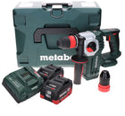 Metabo KHA 18 LTX BL 24 Perforateur sans fil 18 V 2,2 J SDS-plus Brushless (600211840) + 2x Batteries 10,0 Ah + Chargeur + Coffret MetaLoc