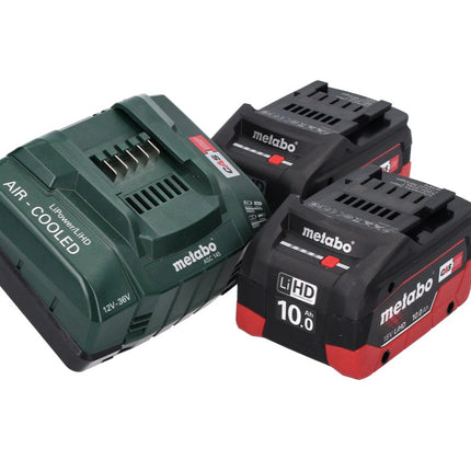 Metabo KHA 18 LTX BL 24 Quick Akku Kombihammer 18 V 2,2 J SDS-plus Brushless ( 600211840 ) + 2x Akku 10,0 Ah + Ladegerät + MetaLoc