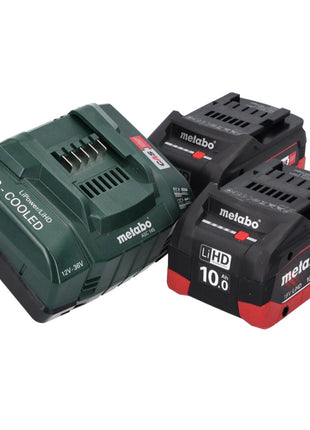 Perceuse à percussion sur batterie Metabo SBE 18 LTX 18 V 24 Nm (600845840) + 2x batterie 10,0 Ah + chargeur + MetaLoc