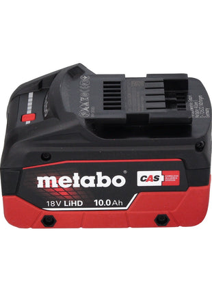 Metabo BH 18 LTX BL 16 Akku Bohrhammer 18 V 1.3 J SDS-plus Brushless + 1x Akku 10,0 Ah + MetaBOX - ohne Ladegerät