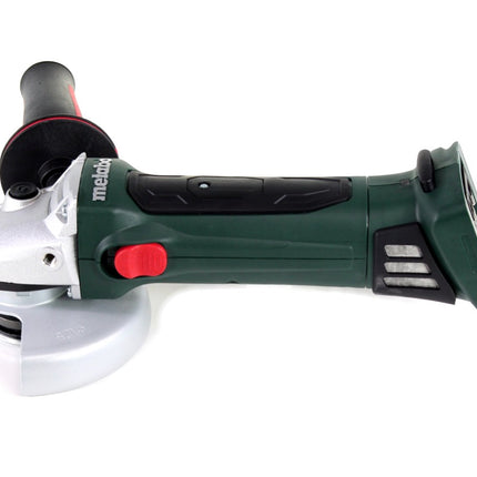 Metabo W 18 LTX 125 Quick amoladora angular a batería 18 V 125 mm (602174840) + 1 batería de 10,0 Ah + MetaLoc - sin cargador