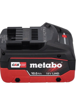 Metabo W 18 LTX 125 Quick amoladora angular a batería 18 V 125 mm (602174840) + 1 batería de 10,0 Ah + MetaLoc - sin cargador