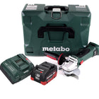 Metabo W 18 LTX 125 Quick Akku Winkelschleifer 18 V 125 mm ( 602174840 ) + 1x 10,0 Ah Akku + Ladegerät + MetaLoc