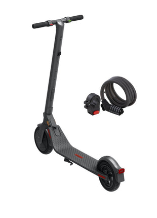 Ninebot by Segway Kick Scooter E22D E-Scooter Scooter eléctrico 300 W 20 km/h + candado de combinación KickScooter