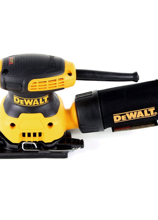 DeWalt DWE 6411-QS Szlifierka oscylacyjna 230 W Klettfix 108 x 115 mm + worek na pył