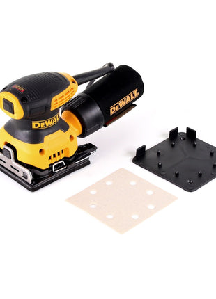 DeWalt DWE 6411-QS Szlifierka oscylacyjna 230 W Klettfix 108 x 115 mm + worek na pył