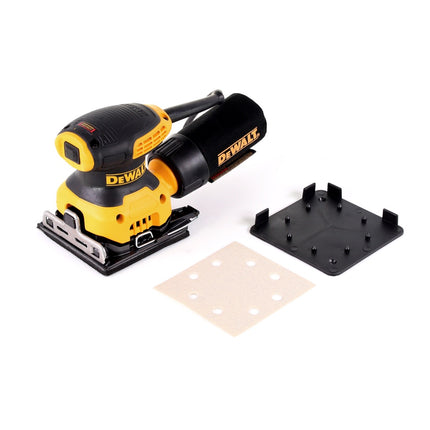 DeWalt DWE 6411-QS Lijadora orbital 230 vatios Klettfix 108 x 115 mm + bolsa de polvo