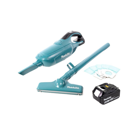 Makita DCL 182 G1 Aspirateur sans fil 18 V + 1x batterie 6,0 Ah - sans chargeur