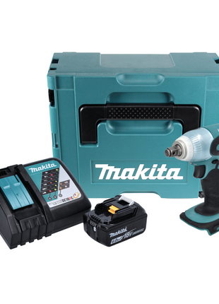 Makita DTW 251 RG1J Akku Schlagschrauber 18 V 230 Nm 1/2" + 1x Akku 6,0 Ah + Ladegerät + Makpac