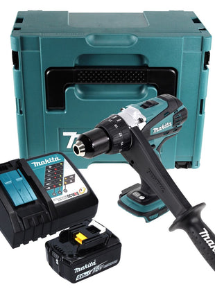 Makita DDF 458 RG1J Akku Bohrschrauber 18 V 91 Nm + 1x Akku 6,0 Ah + Ladegerät + Makpac