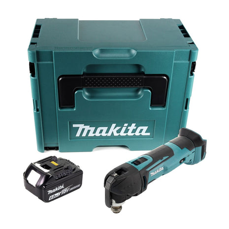 Makita DTM 51 G1J Akku Oszillierer 18 V + 1x Akku 6,0 Ah + Makpac - ohne Ladegerät