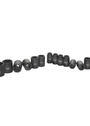 Rodcraft RS4114 Stecknuss Set 1/2" 14 tlg. 10 - 27 mm ( 8951012356 ) schlagfest CrMo Nüsse Steckschlüssel