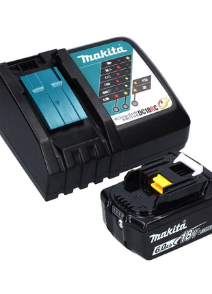 Oscilador de batería Makita DTM 51 RG1J 18 V + 1x batería 6,0 Ah + cargador + Makpac