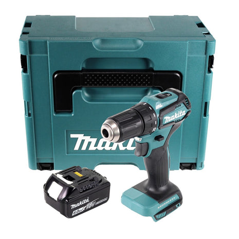 Makita DDF 483 G1J Perceuse-visseuse sans fil 18 V, 40 Nm, Brushless + 1x Batterie 6,0 Ah  + Coffret Makpac - sans chargeur