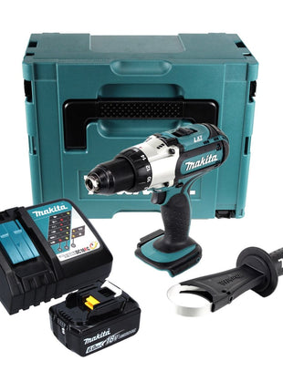 Makita DDF 451 RG1J Akku Bohrschrauber 18 V 80 Nm + 1x Akku 6,0 Ah + Ladegerät + Makpac - Toolbrothers