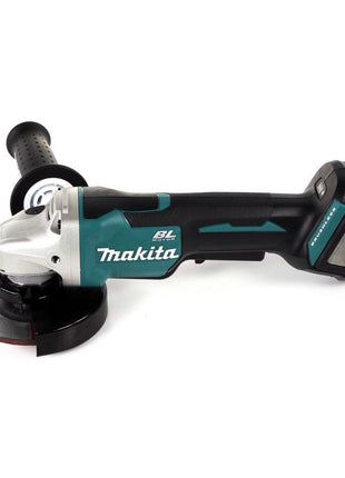 Amoladora angular a batería Makita DGA 458 RGJ 18 V 115 mm sin escobillas + 2x baterías 6,0 Ah + cargador + Makpac