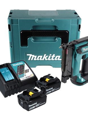 Makita DPT 353 RGJ Akku Pintacker 18 V + 2x Akku 6,0 Ah + Ladegerät + Makpac - Toolbrothers