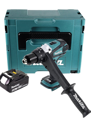 Makita DDF 458 T1J Akku Bohrschrauber 18 V 91 Nm + 1x Akku 5,0 Ah + Makpac - ohne Ladegerät