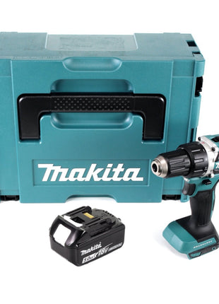 Makita DDF 484 T1J perceuse-visseuse sans fil 18 V 54 Nm sans balais + 1x batterie 5,0 Ah + Makpac - sans chargeur