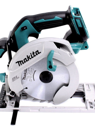 Sierra circular de batería Makita DHS 680 T1J 18 V 165 mm sin escobillas + 1x batería 5,0 Ah + Makpac - sin cargador