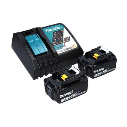 Tijeras cortacésped a batería Makita DUM 168 RM 18 V + 2x baterías 4,0 Ah + cargador