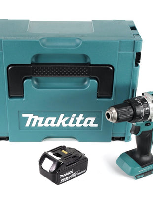 Makita DHP 484 M1J Akku Schlagbohrschrauber 18 V 54 Nm Brushless + 1x Akku 4,0 Ah + Makpac - ohne Ladegerät