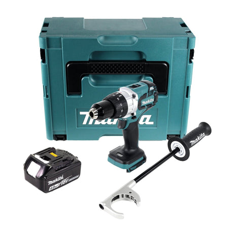 Makita DDF 481 M1J Akku Bohrschrauber 18 V 115 Nm Brushless + 1x Akku 4,0 Ah + Makpac - ohne Ladegerät