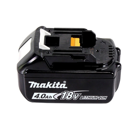 Makita DHP 453 M1J W Taladro percutor inalámbrico blanco 18 V 42 Nm + 1x batería 4,0 Ah + Makpac - sin cargador