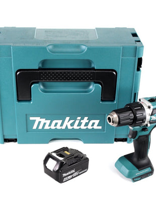 Makita DDF 484 M1J perceuse-visseuse sans fil 18 V 54 Nm sans balais + 1x batterie 4,0 Ah + Makpac - sans chargeur