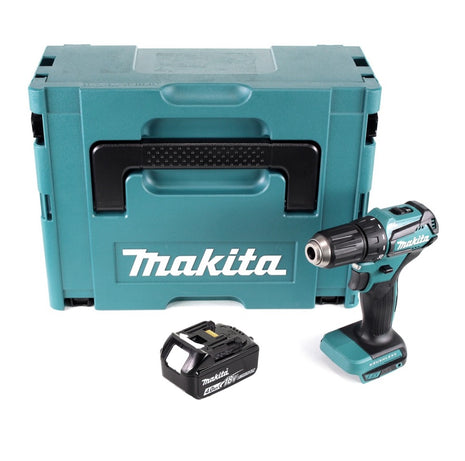 Makita DDF 483 M1J Akku Bohrschrauber 18 V 40 Nm Brushless + 1x Akku 4,0 Ah + Makpac - ohne Ladegerät