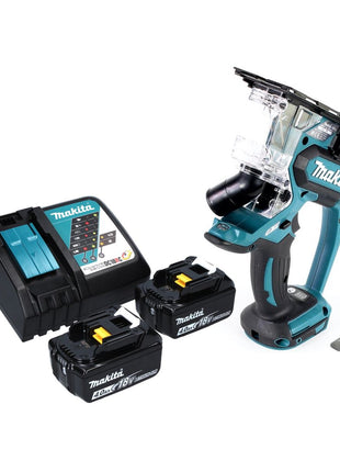 Makita DSD 180 RM Akku Gipskartonsäge 18 V + 2x Akku 4,0 Ah + Ladegerät - Toolbrothers