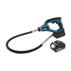 Makita DVR 450 G1 compactadora de hormigón sin cable 18 V 1,2 m + 1x batería 6,0 Ah - sin cargador