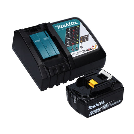 Makita DVR 450 RG1 cordless concrete compactor 18 V 1.2 m + 1x battery 6.0 Ah + charger