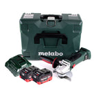 Metabo W 18 LTX 125 Quick Akku Winkelschleifer 18 V 125 mm + 2x Akku 8,0 Ah + Ladegerät + MetaLoc