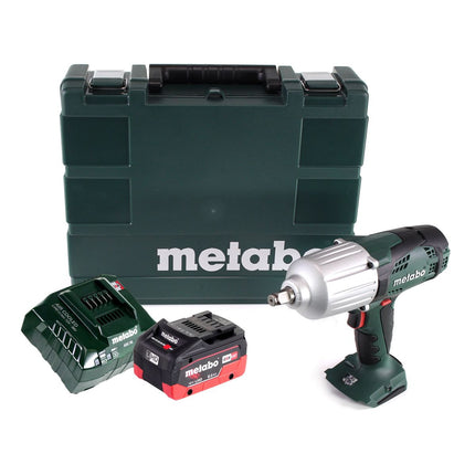 Metabo SSW 18 LTX 600 Akku Schlagschrauber 18 V 600 Nm 1/2" + 1x Akku 8,0 Ah + Ladegerät + Koffer