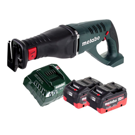 Metabo ASE 18 LTX Cordless Sabre Saw 18V + 2x Batteries 8.0Ah + Charger