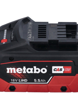 Metabo NP 18 LTX BL 5.0 pistolet à riveter aveugle sur batterie 18 V 10 kN sans balais + 1x batterie 5,5 Ah + métaBOX - sans chargeur