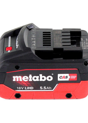 Metabo MKS 18 LTX 58 scie circulaire à métaux sur batterie 18 V 165 mm + 1x batterie 5,5 Ah + MetaLoc - sans chargeur