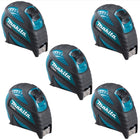 Makita 5x B-57168 Tape measure 10 m Tape measure with magnetic hook