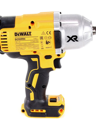 Clé à chocs sans fil Dewalt DCF 899 HN 18 V 950 Nm 1/2" anneau HOG sans balais + 1x batterie 2,0 Ah - sans chargeur