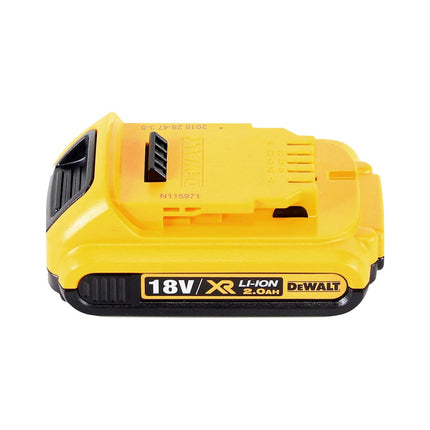 DeWalt DCG 405 FN Akku Winkelschleifer 18 V 125 mm Brushless + 1x Akku 2,0 Ah - ohne Ladegerät