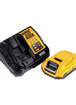 DeWalt DCG 405 FD1 Akku Winkelschleifer 18 V 125 mm Brushless + 1x Akku 2,0 Ah + Ladegerät