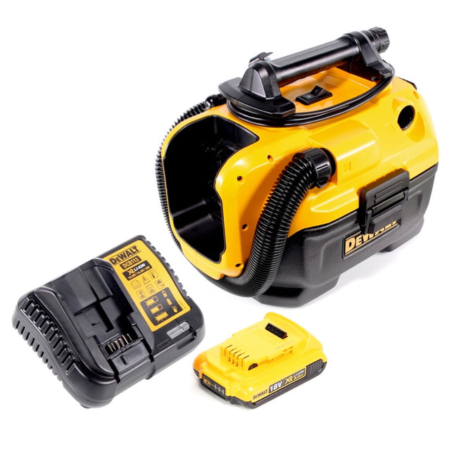 Dewalt DCV 582 Akku Nass und Trockensauger 14,4 - 18 V + 1x Akku 2,0 Ah + Ladegerät