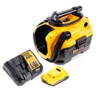 Aspirateur eau et poussière à batterie Dewalt DCV 582 14,4 - 18 V + 1x batterie 2,0 Ah + chargeur